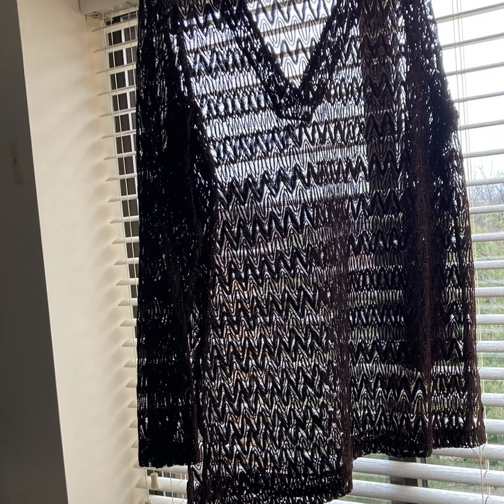 Faded Glory lacy long top - Picture 7 of 7